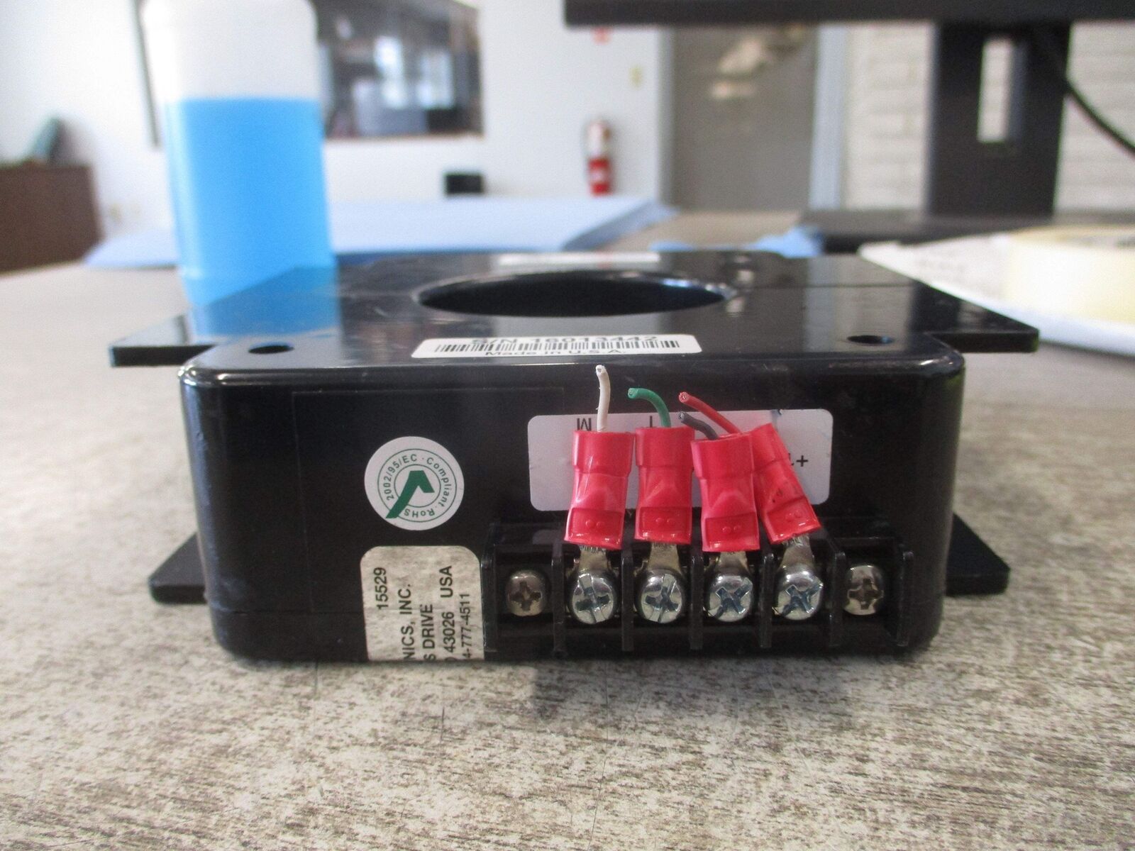 Ohio Semitronics Current Transducer CTG-601FSY60 Input: 0-±600Adc Output: -600/6