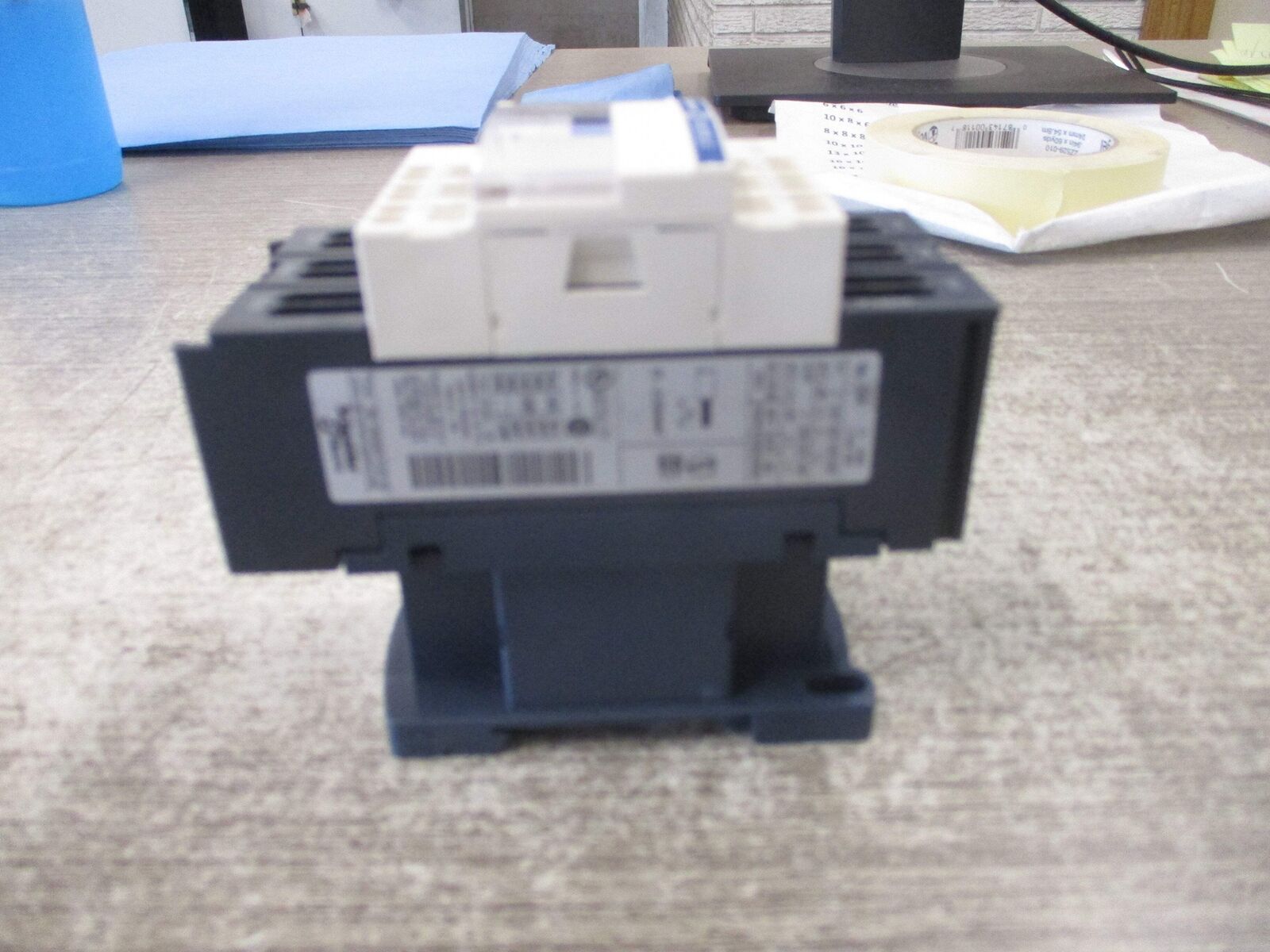 Telemecanique Contactor LC1 D093 120V Coil 12A 600V Used
