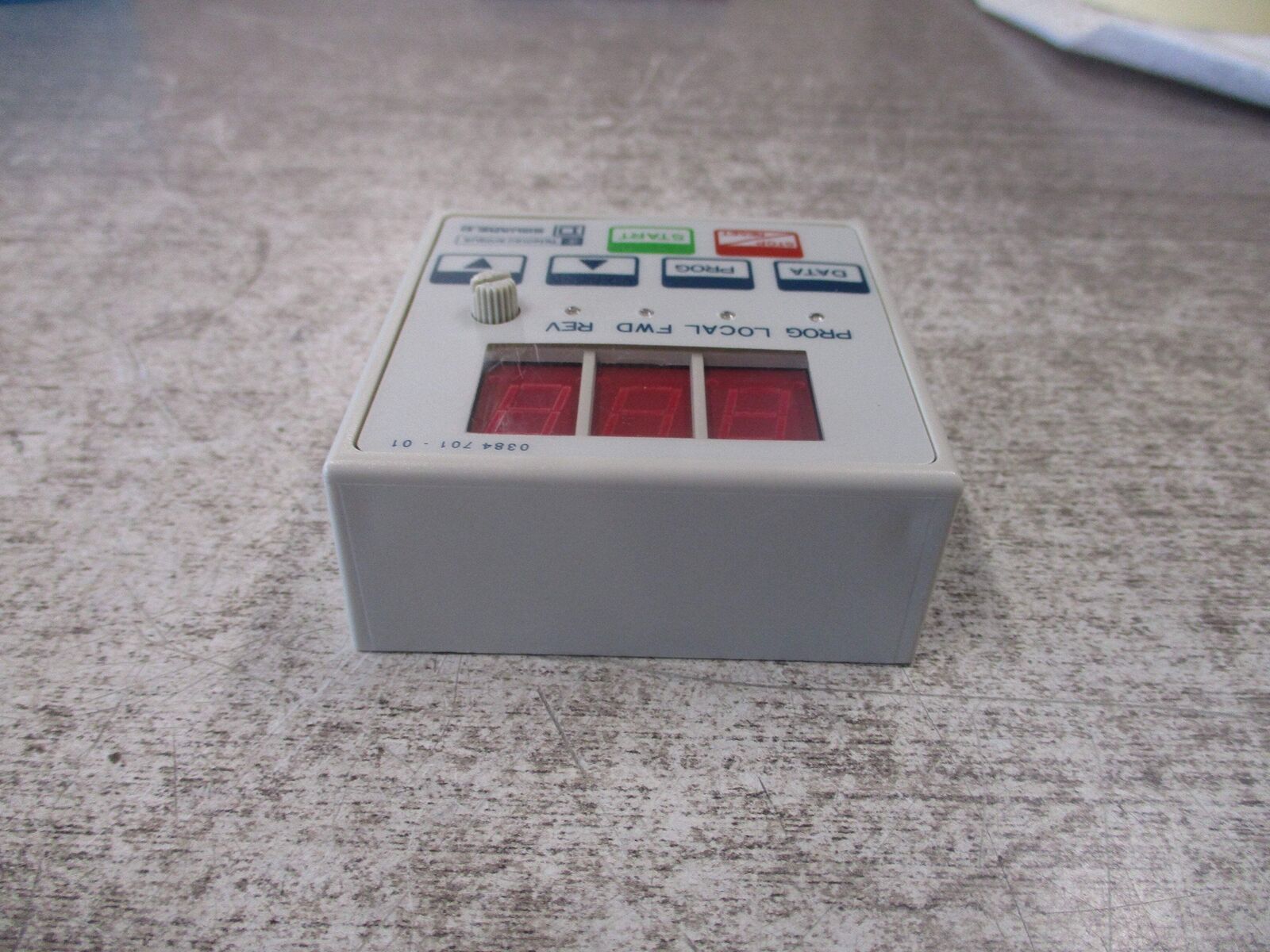 Square D Keypad 0384 701-01 V1.1 Used