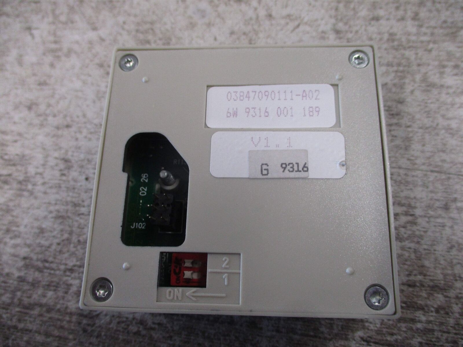 Square D Keypad 0384 701-01 V1.1 Used