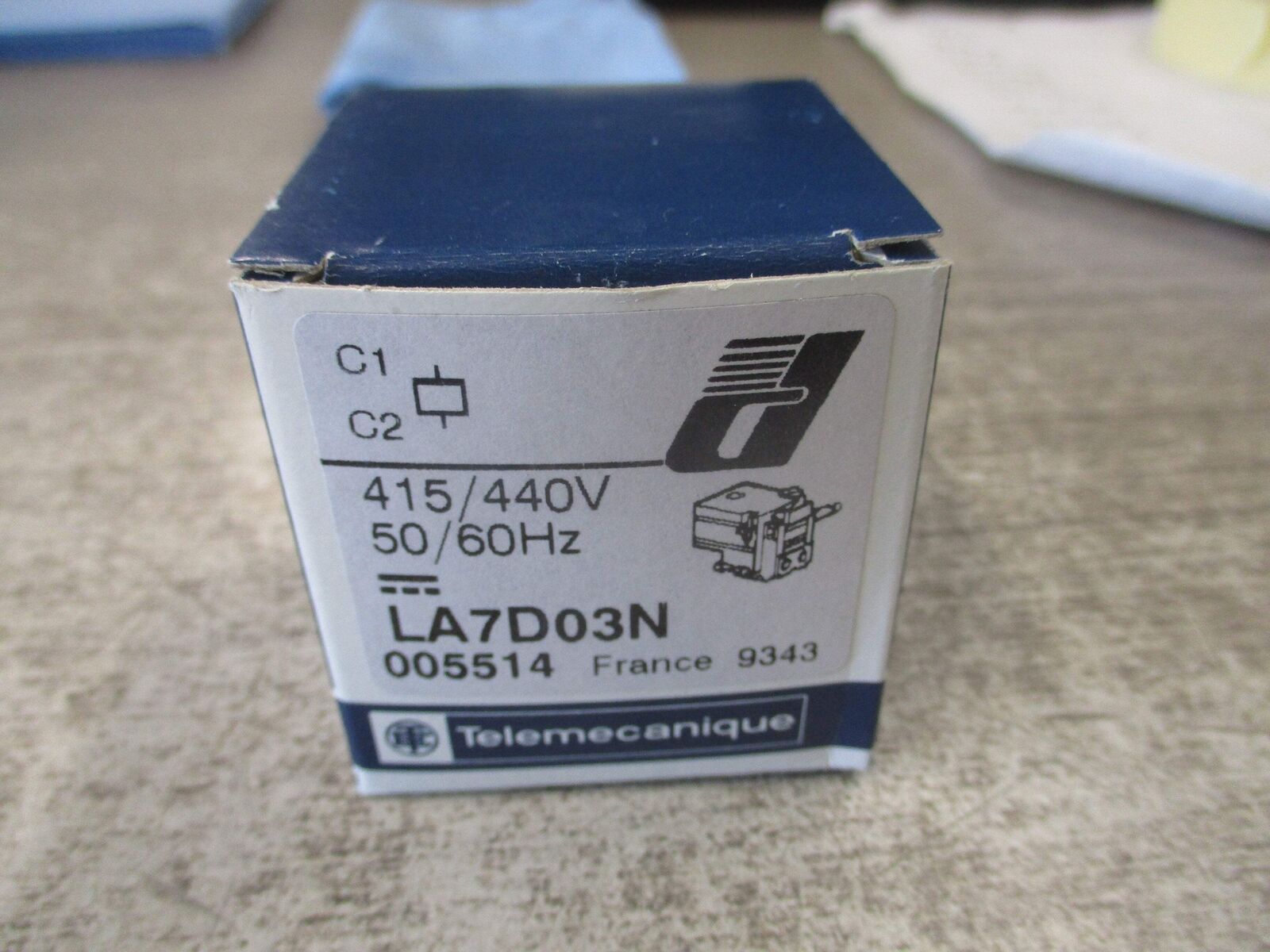 Telemecanique Overload Relay LA7D03N 415/440V 50/60Hz New Surplus