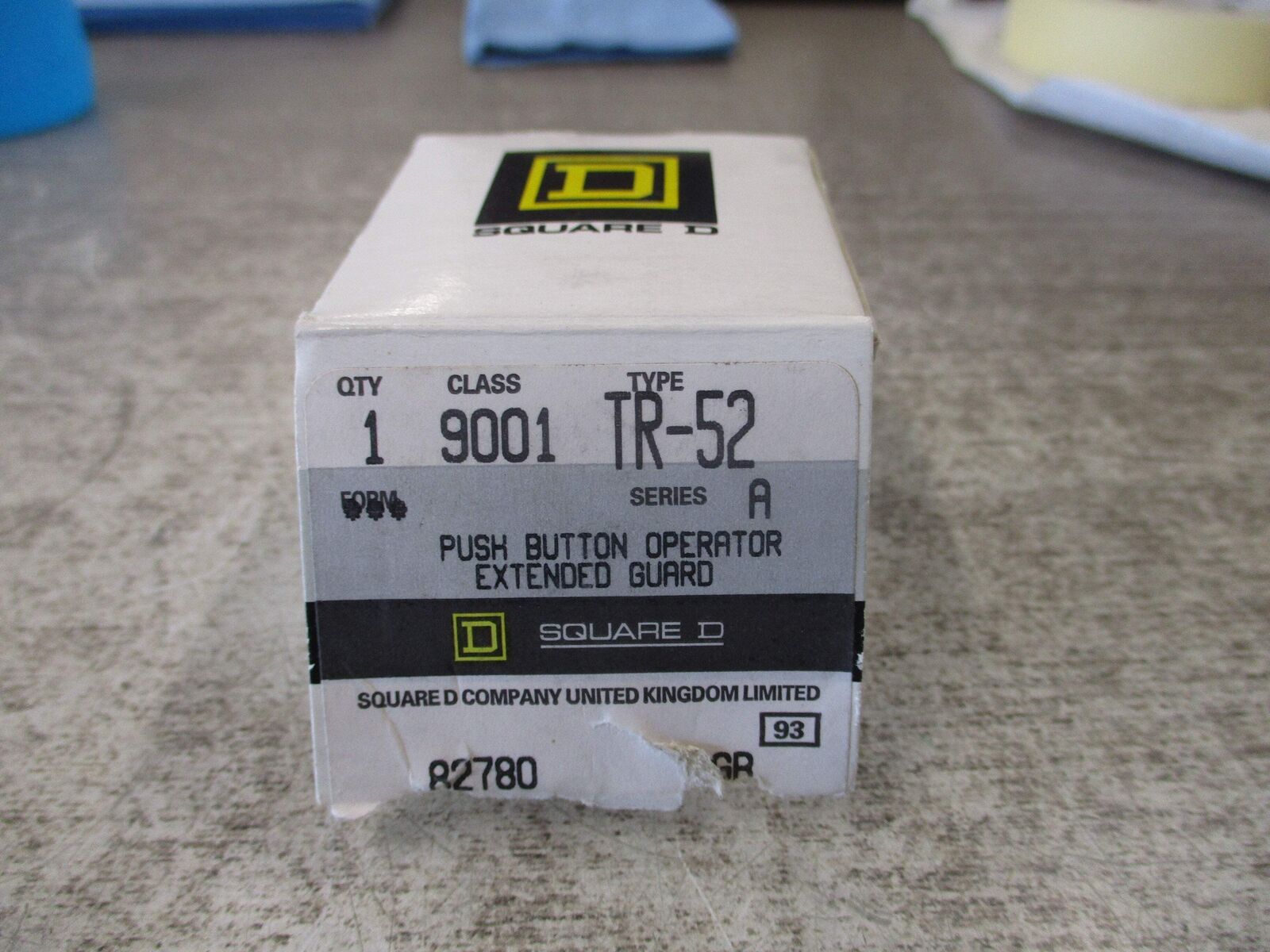 Square D Push Button Operator 9001 TR-52 Ser. A New Surplus