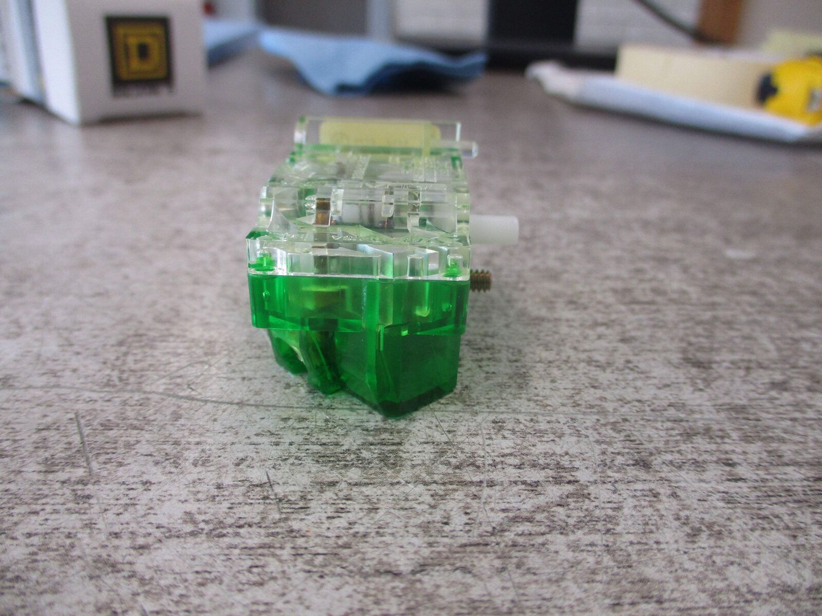 Square D Fingersafe Contact Block 9001 KA 2 Ser. J 1N.O. New Surplus
