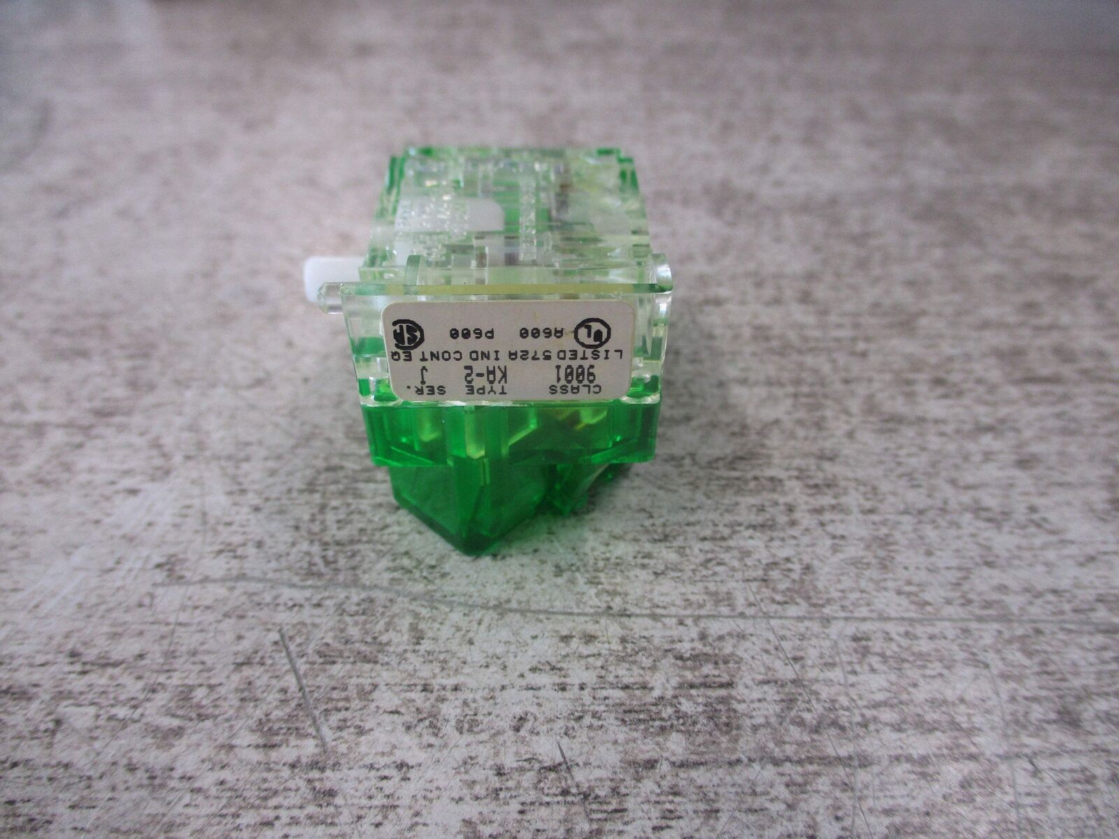 Square D Fingersafe Contact Block 9001 KA 2 Ser. J 1N.O. New Surplus