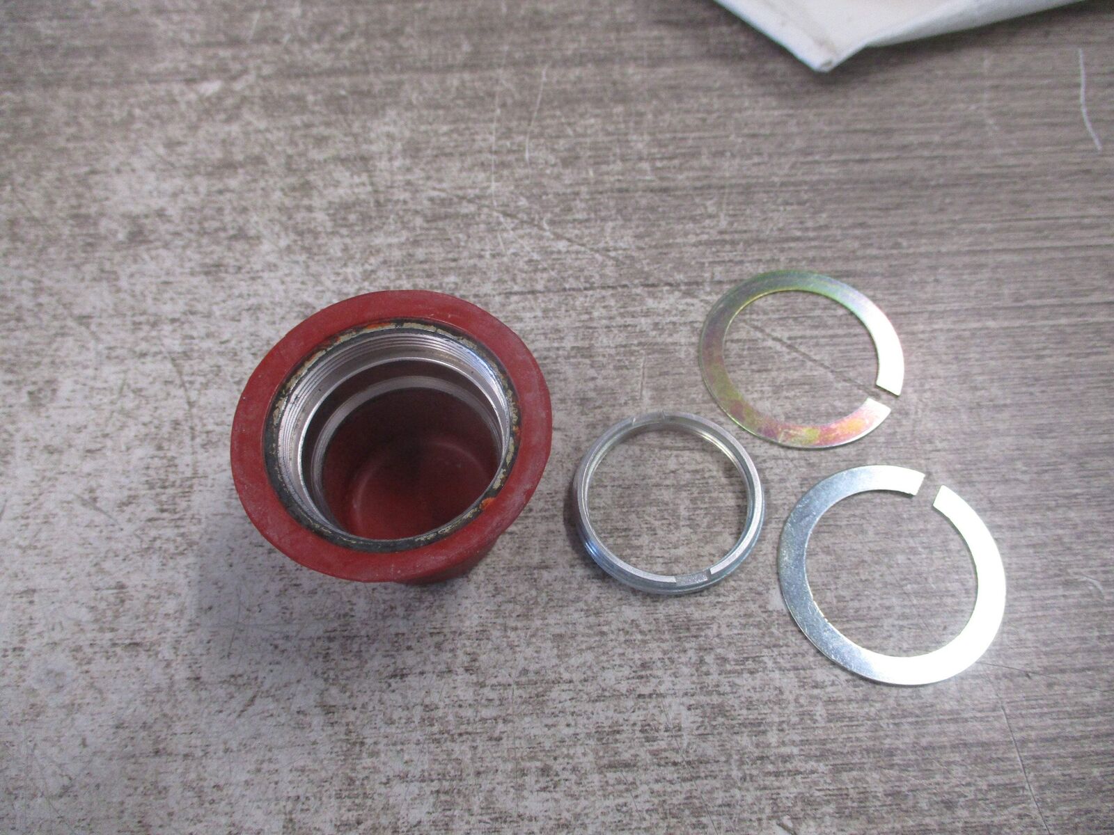 Square D Water Tight Cap 9001 TU-12 Ser. A Red New Surplus