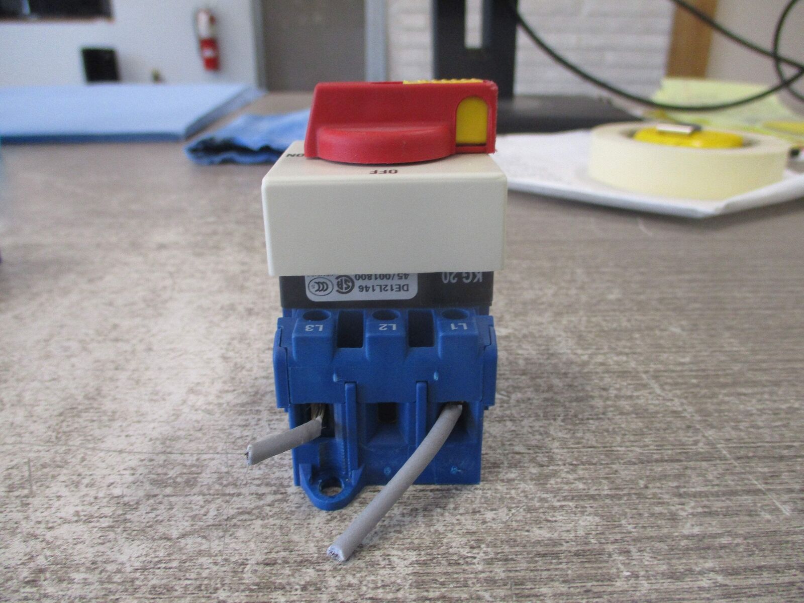 Krause & Naimer Disconnect Switch KG 20 30A Used