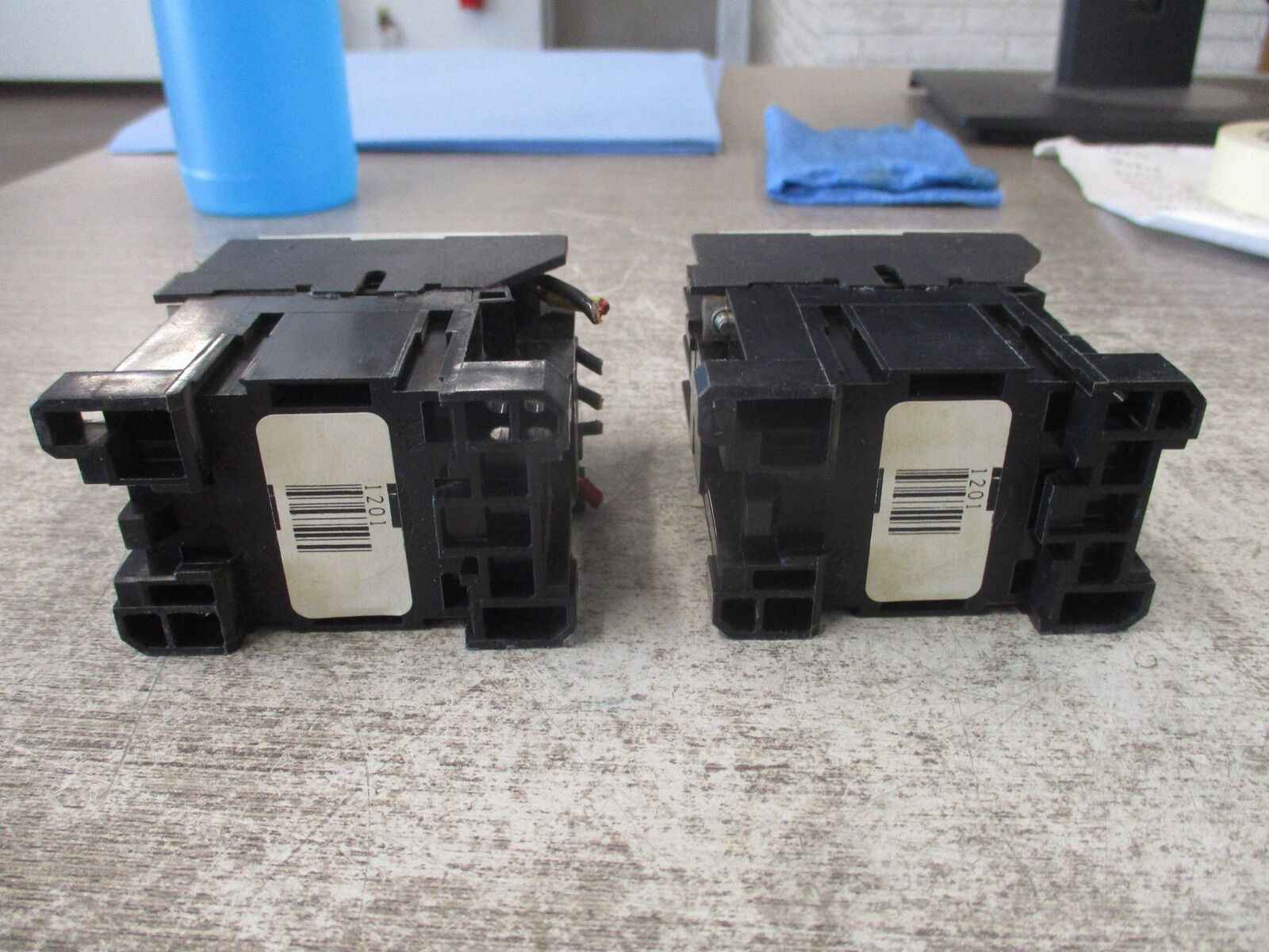 Allen-Bradley Size 00 Contactor 509-TOD Ser. B 120V Coil 9A 600V *Lot of 2* Used