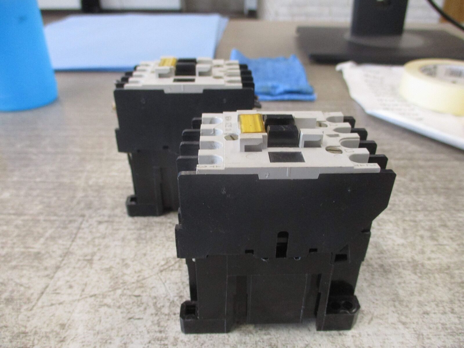 Allen-Bradley Size 00 Contactor 509-TOD Ser. B 120V Coil 9A 600V *Lot of 2* Used