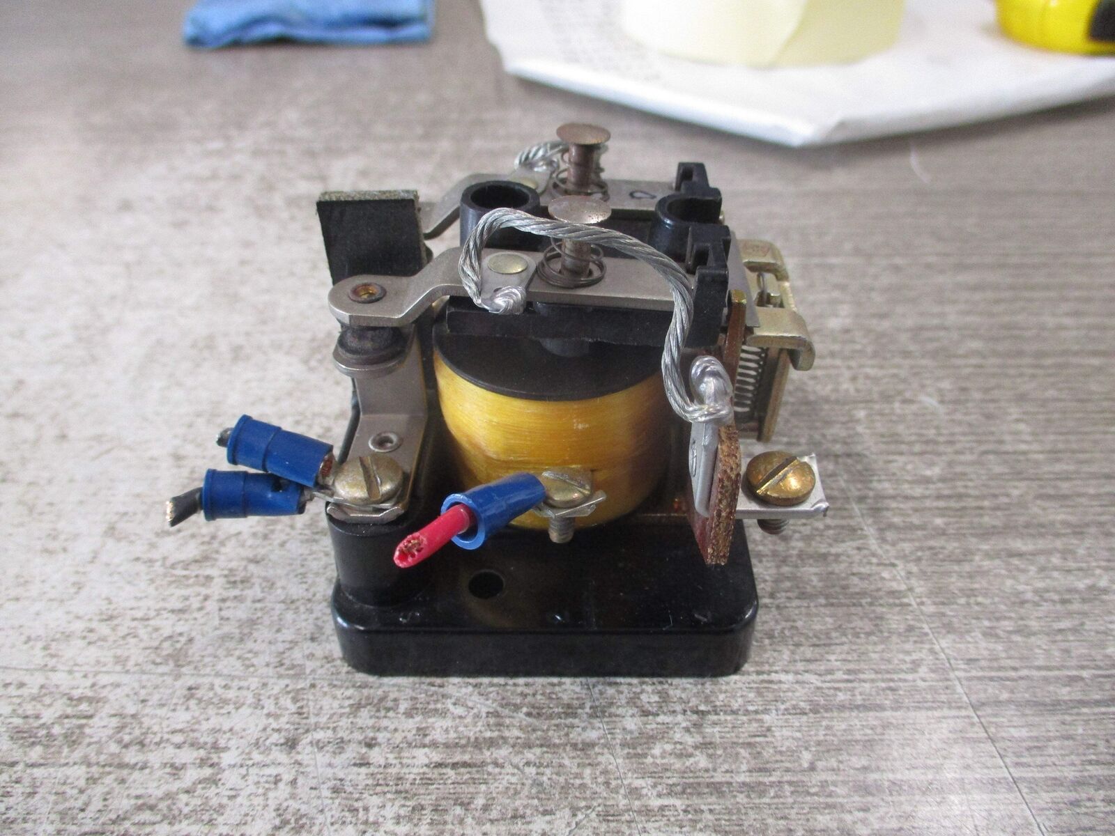Potter & Brumfield Power Relay PR7DY 25A 115/230V 1Ph 24VDC Coil Used