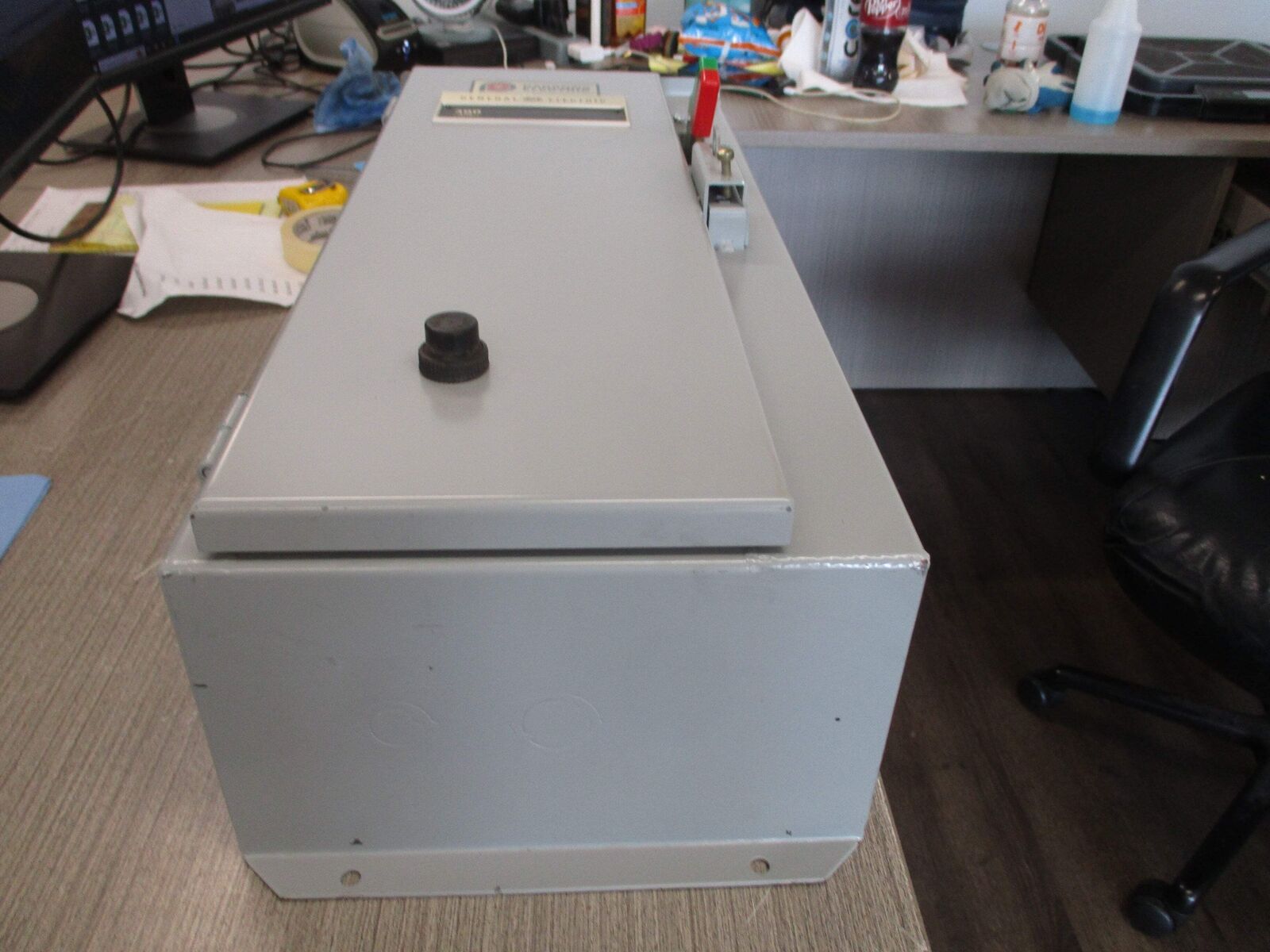 GE Nema 3R Non-Fusible Size 0 Combination CR308B600ACEA 120V Coil Used