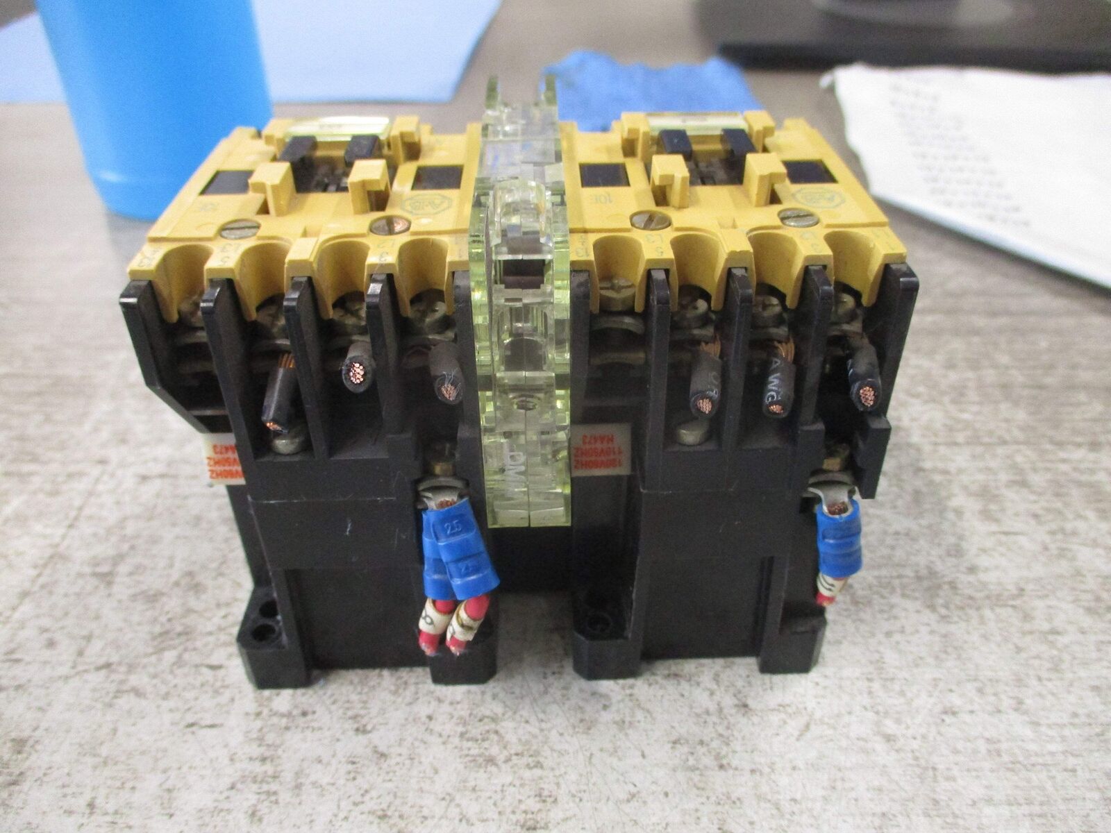 Allen-Bradley Reversing Contactor 100-A12ND3 Ser. B 120V Coil 12A 600V Used