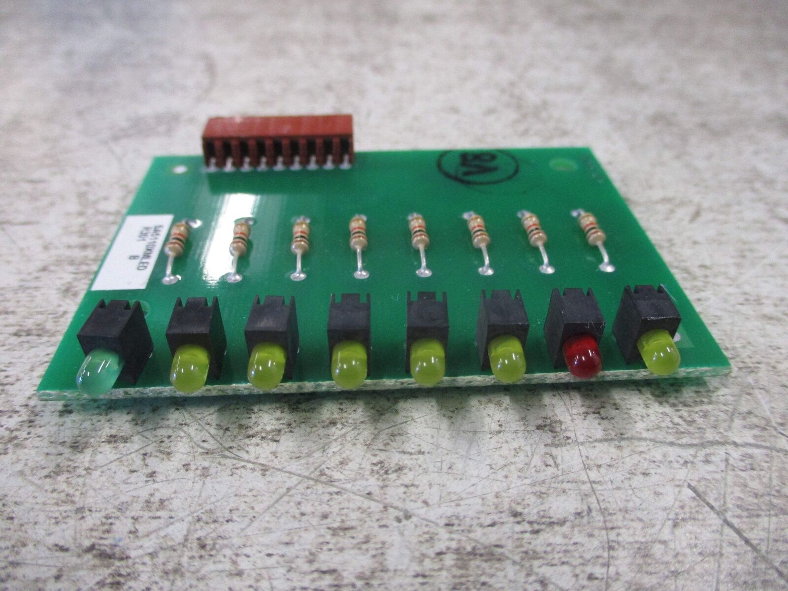 Honeywell Annunciator Card K6186 Rev. C Used