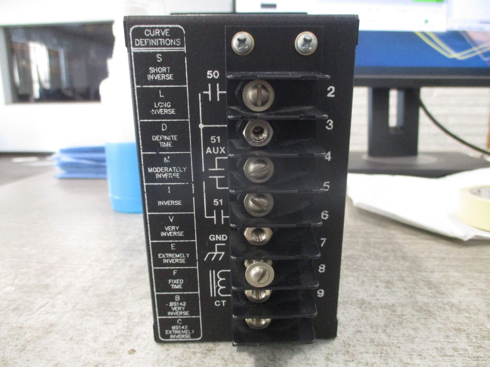 Basler Overcurrent Relay BE1-50/51M-109 Used