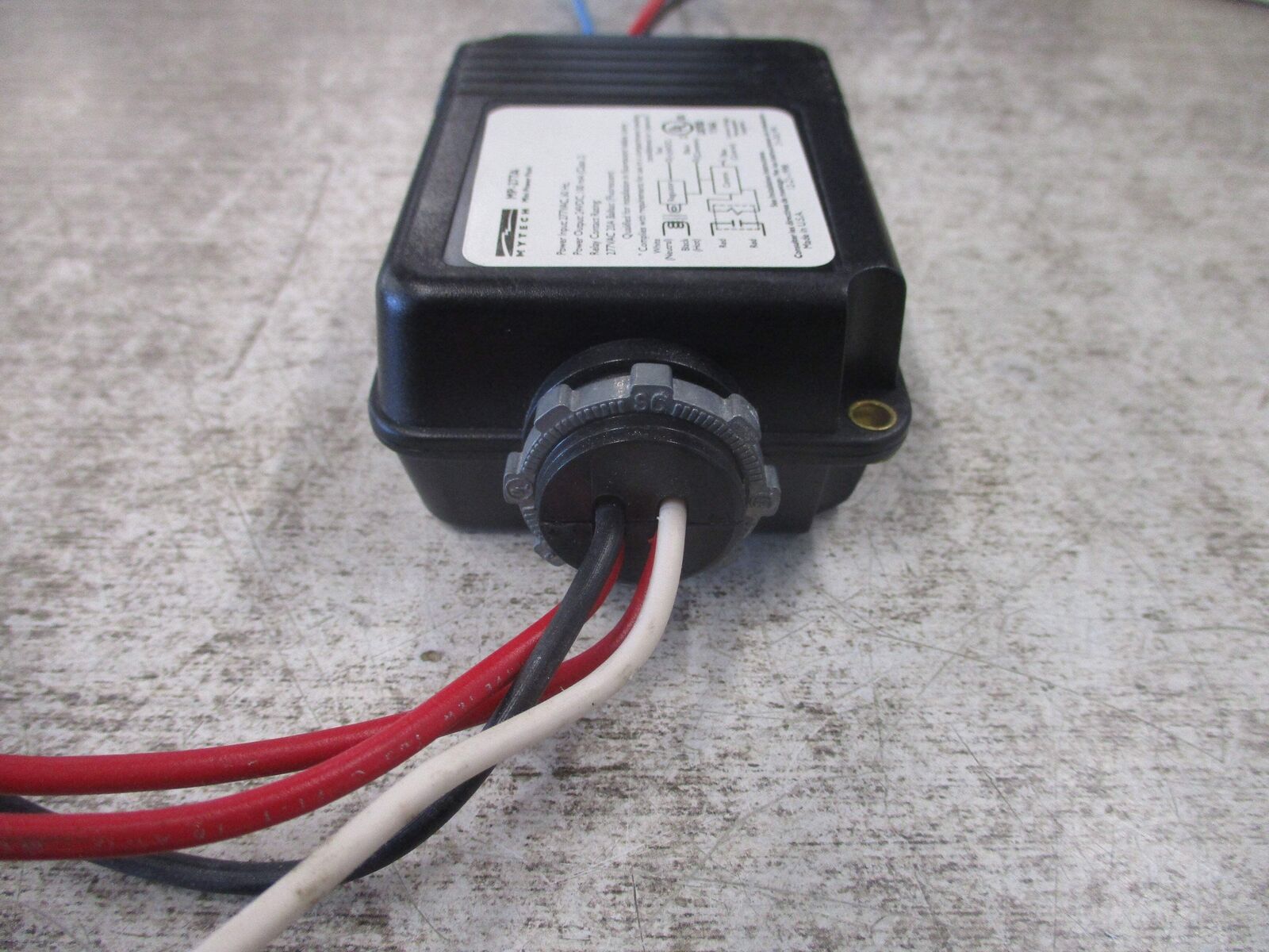 Mytech Mini Power Pack MP-277A Input: 277VAC 60Hz Output: 24VDC 100mA Used