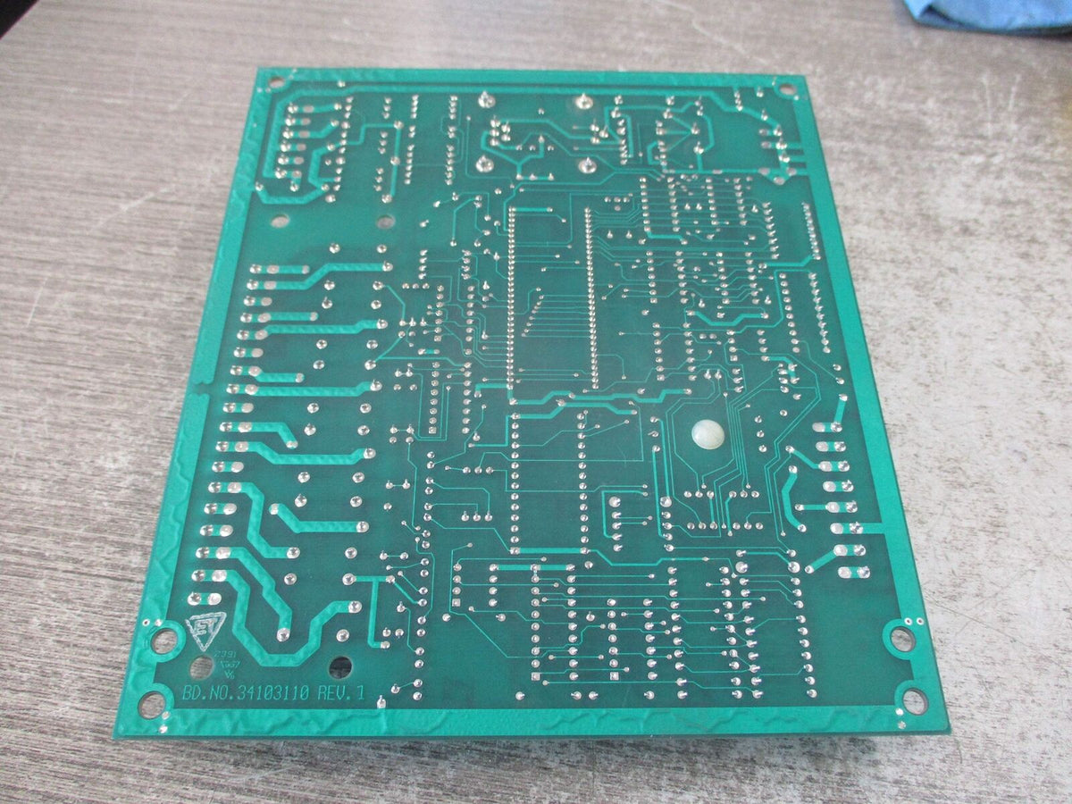 Trane Control Board 34103110 Rev. 1 Used