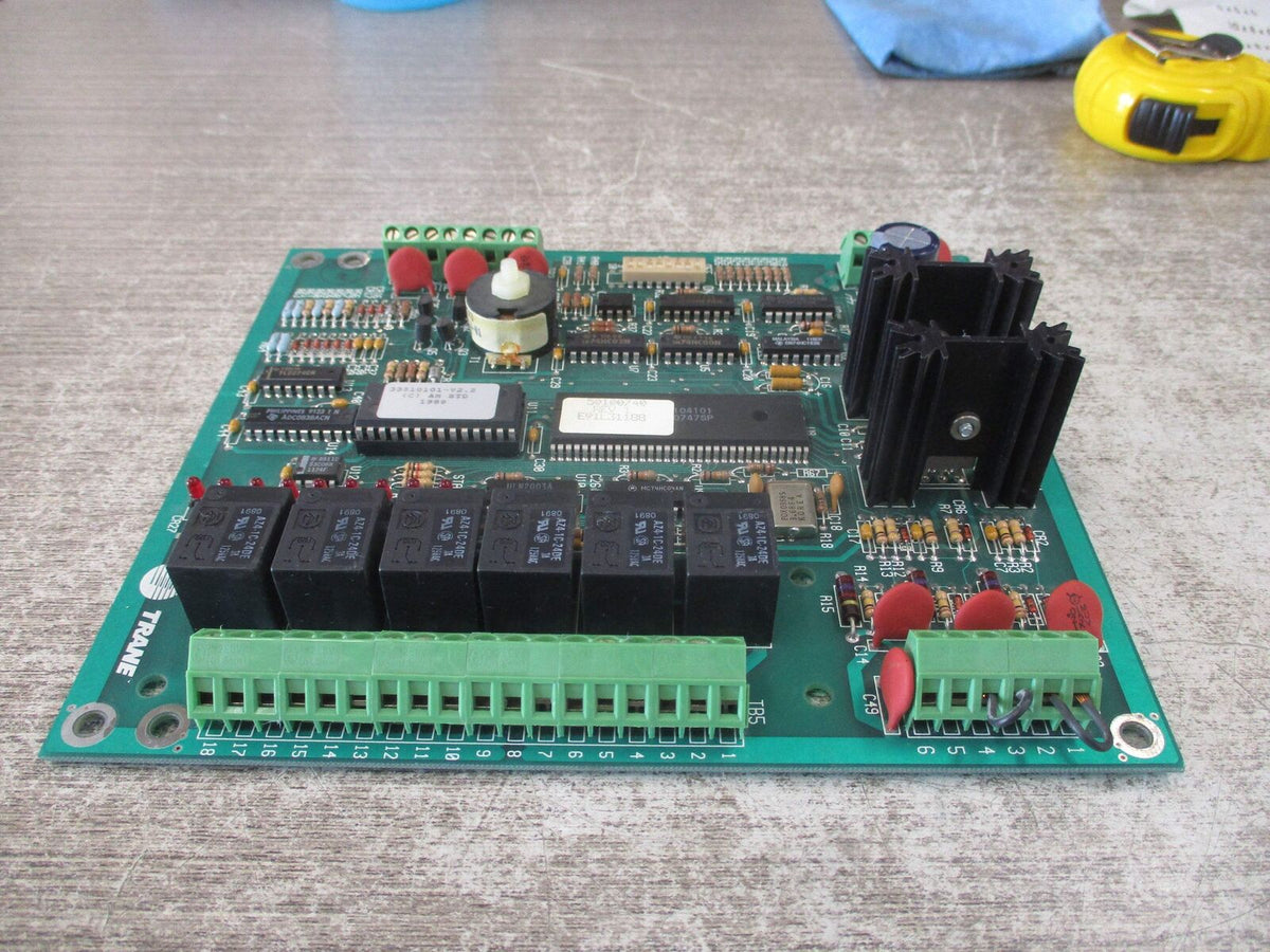 Trane Control Board 34103110 Rev. 1 Used