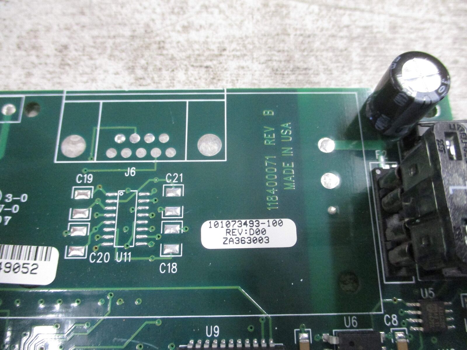 Eaton PowerWare Bridge Board 101073493-100 Rev. D00 Used