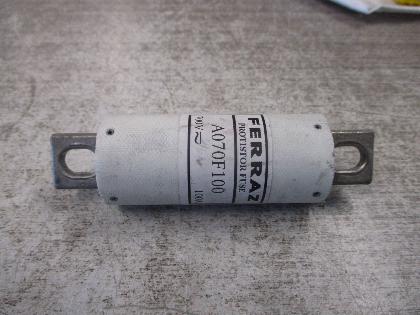Ferraz Protistor Fuse A070F100 100A 700V Used