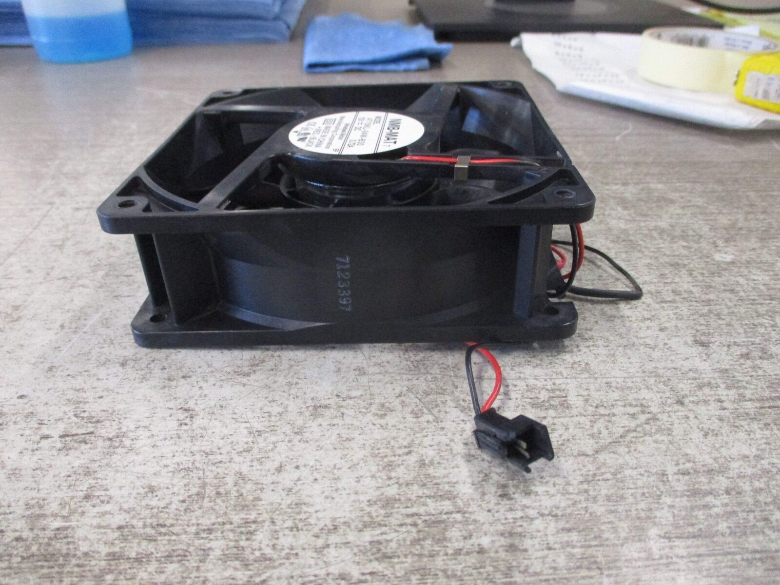 NMB Axial Fan 4715KL-04W-B30 12VDC 0.72A Used