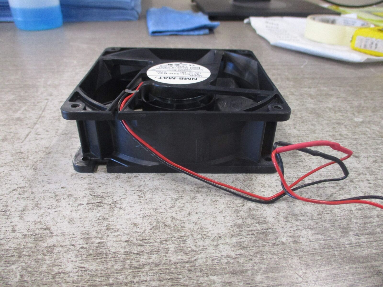 NMB Axial Fan 4715KL-04W-B30 12VDC 0.72A Used