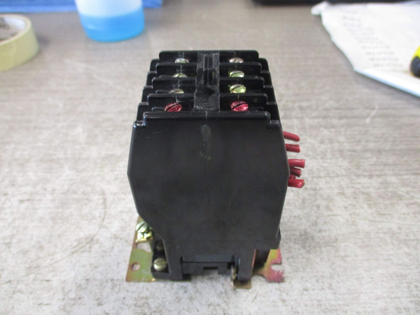 Westinghouse Control Relay BFA44F Style 766A156G01 120V Coil 10A 300V Used