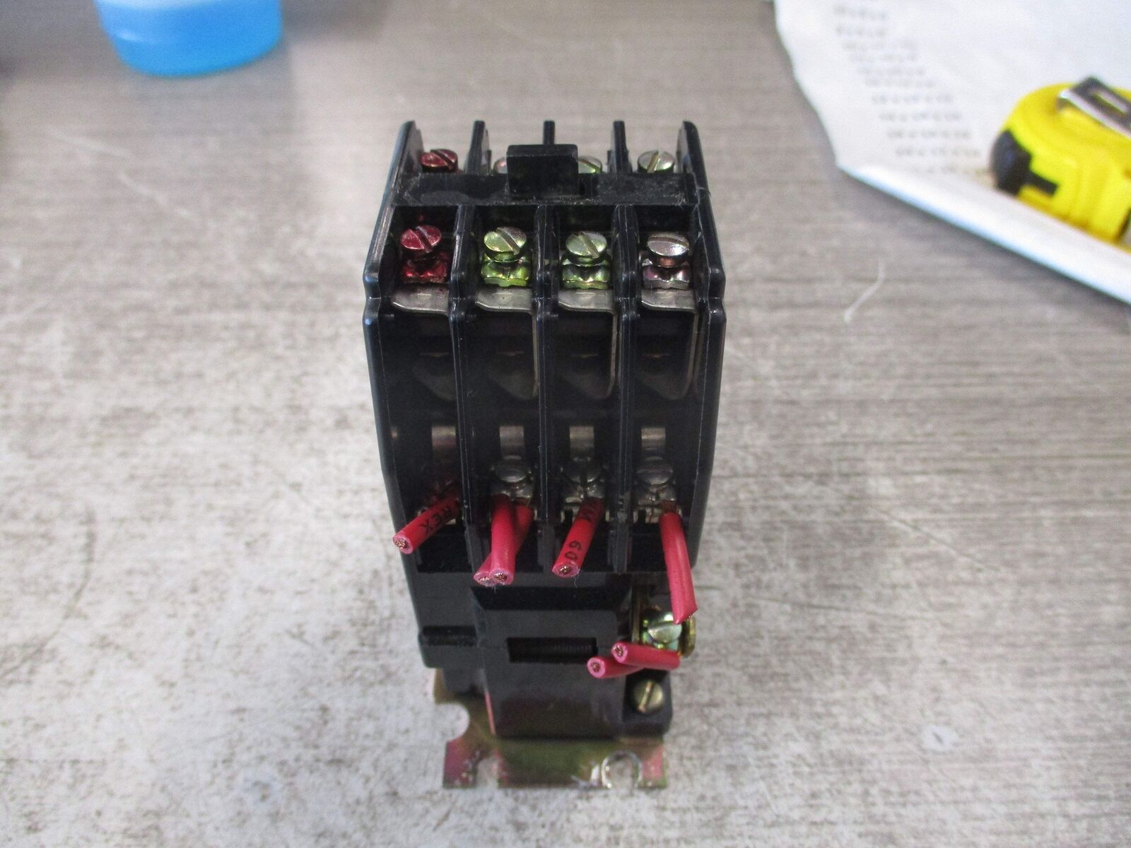Westinghouse Control Relay BFA44F Style 766A156G01 120V Coil 10A 300V Used