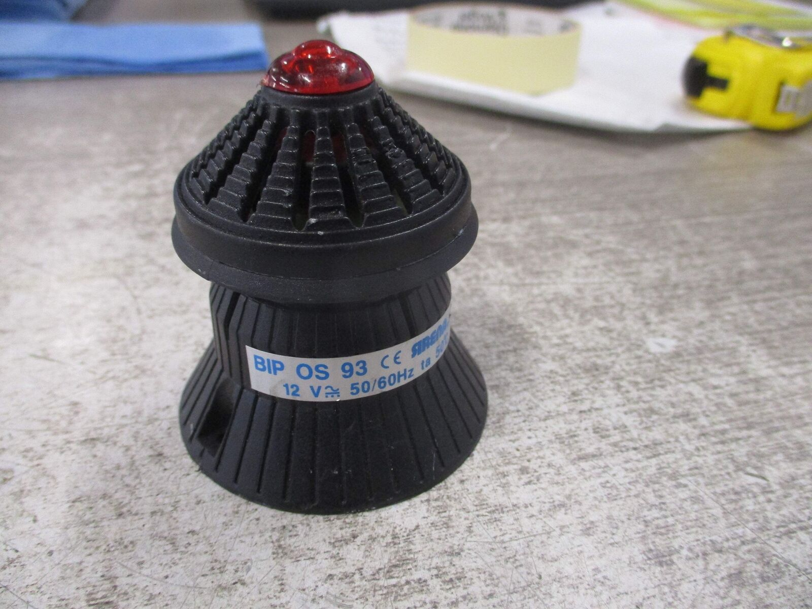 Sirena Signaling Buzzer BIP OS 93 12V 50/60Hz Used