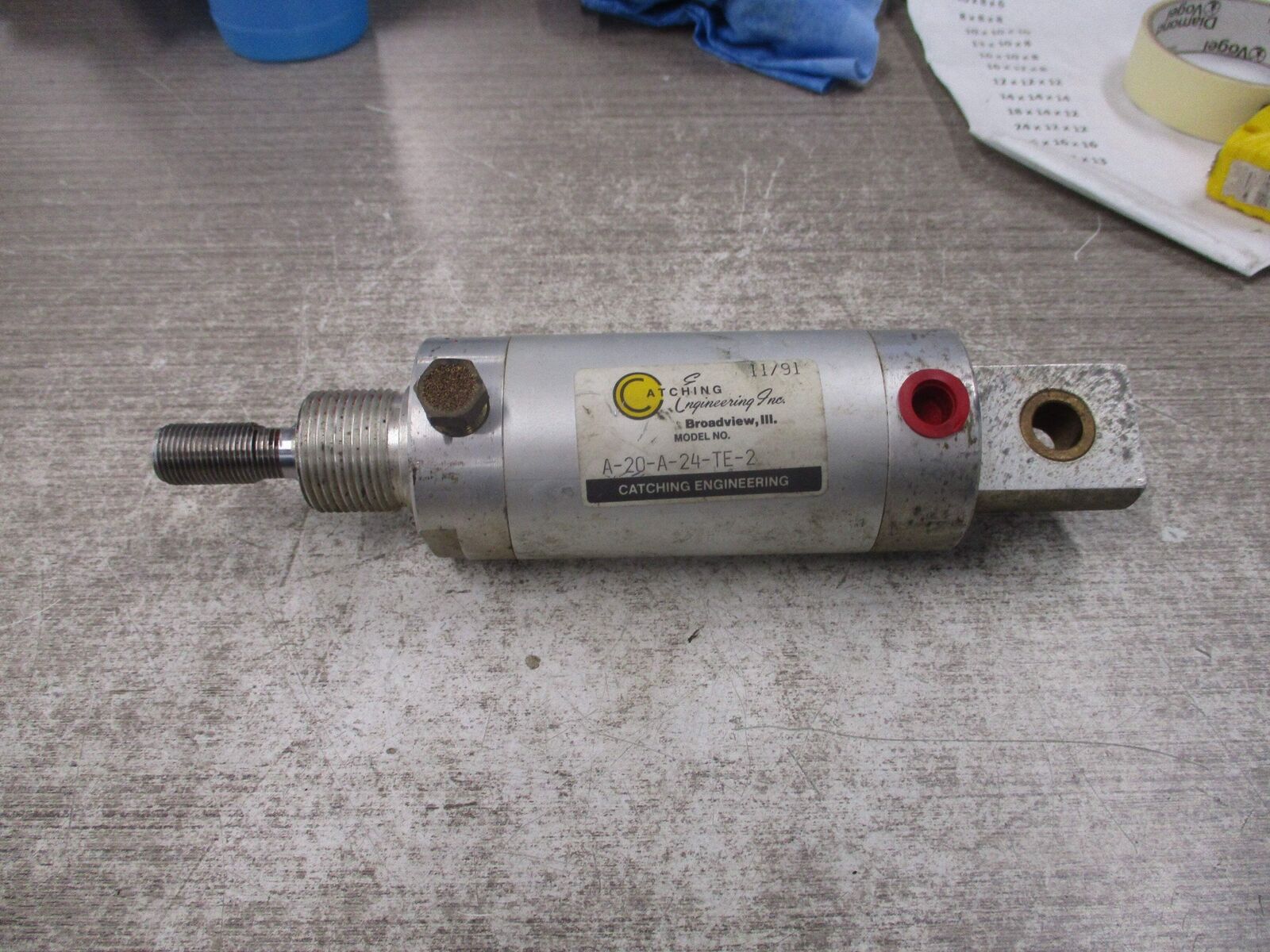 Catching Engineering Cylinder A-20-A-24-TE-2 Used