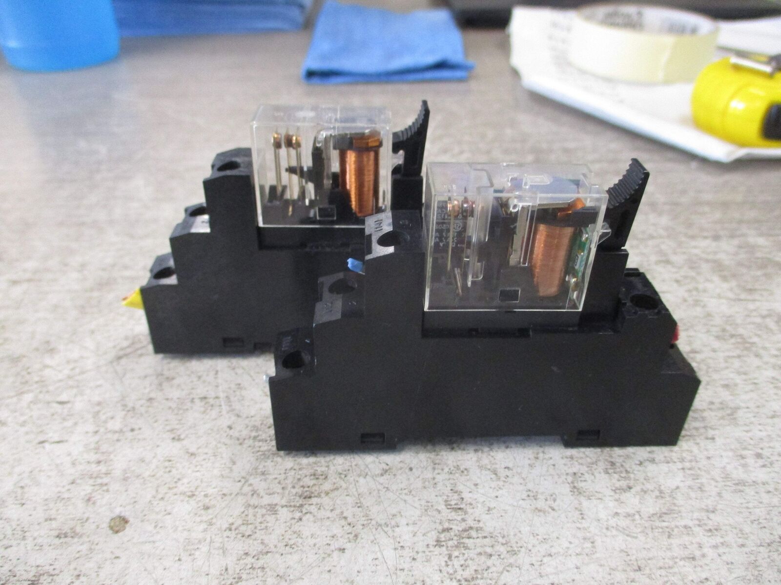 Allen-Bradley Relay 700-HK36A1 Ser. A 120V Coil w/ Base *Lot of 2* Used