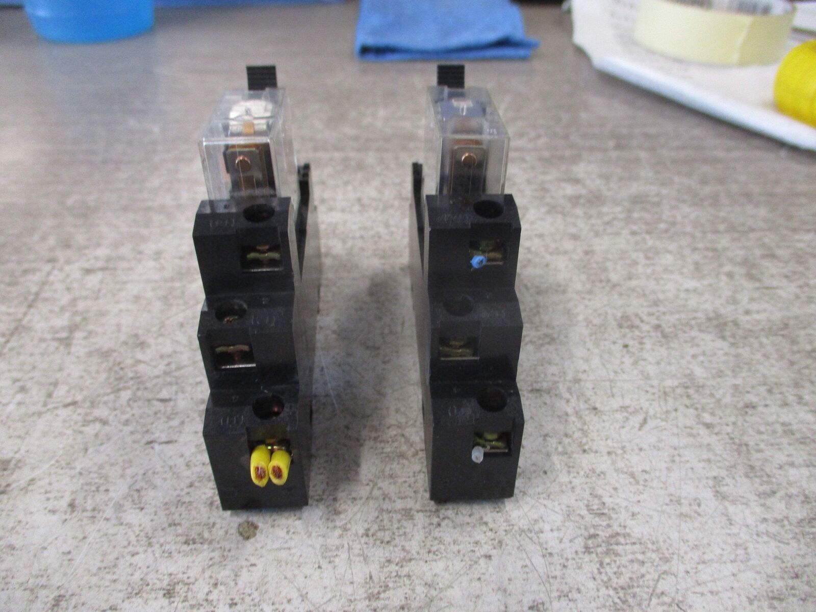 Allen-Bradley Relay 700-HK36A1 Ser. A 120V Coil w/ Base *Lot of 2* Used
