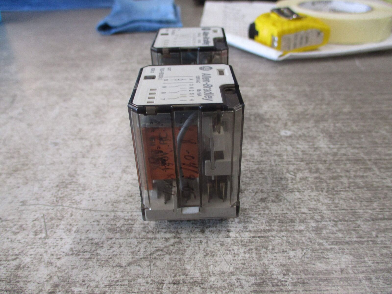 Allen-Bradley relay 700-HB33A1 Ser. D 120V *Lot of 2* Used