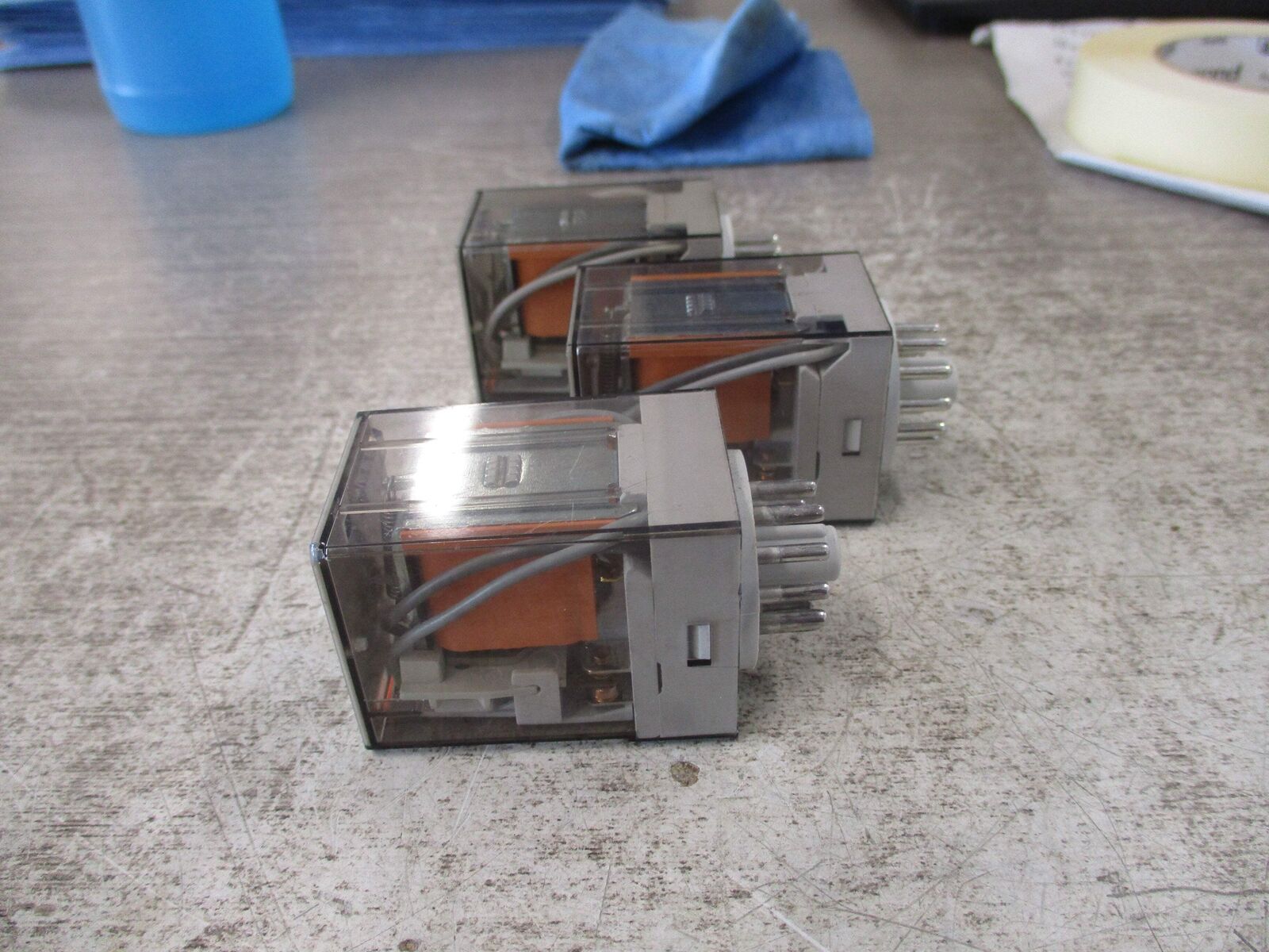 Allen-Bradley Relay 700-HA33A1 Ser. D 120V *Lot of 3* Used
