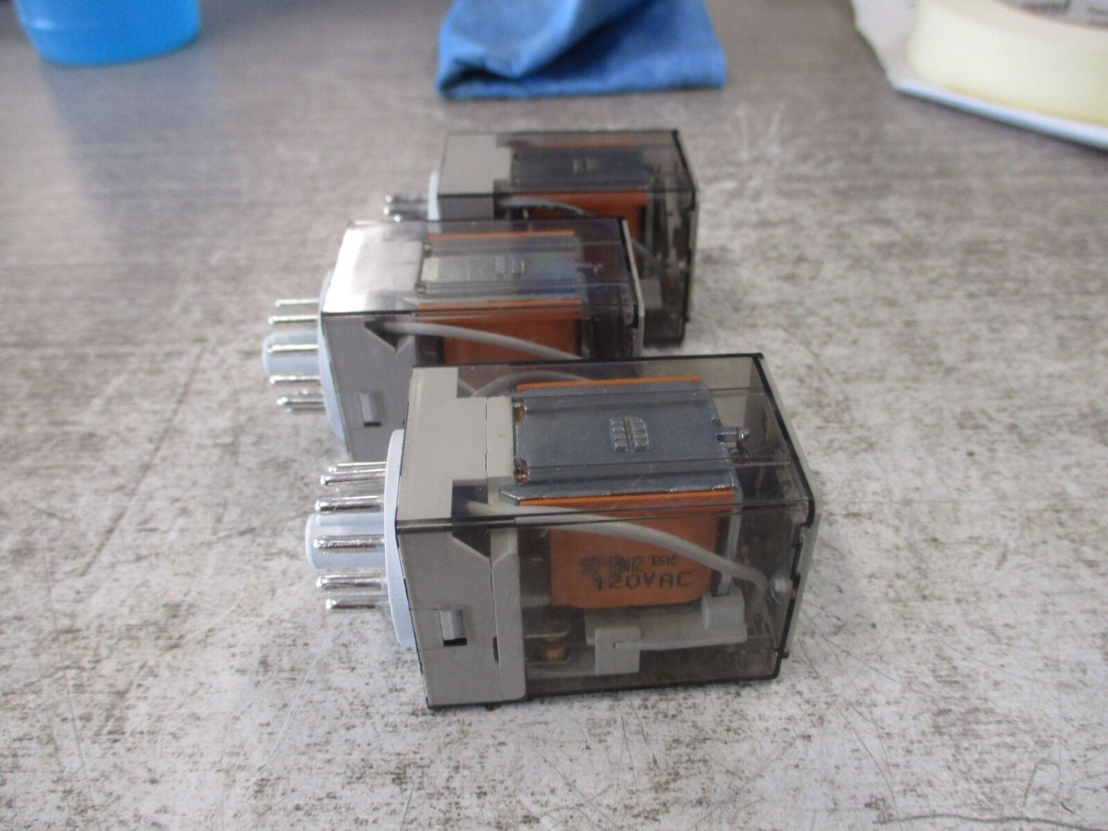 Allen-Bradley Relay 700-HA33A1 Ser. D 120V *Lot of 3* Used