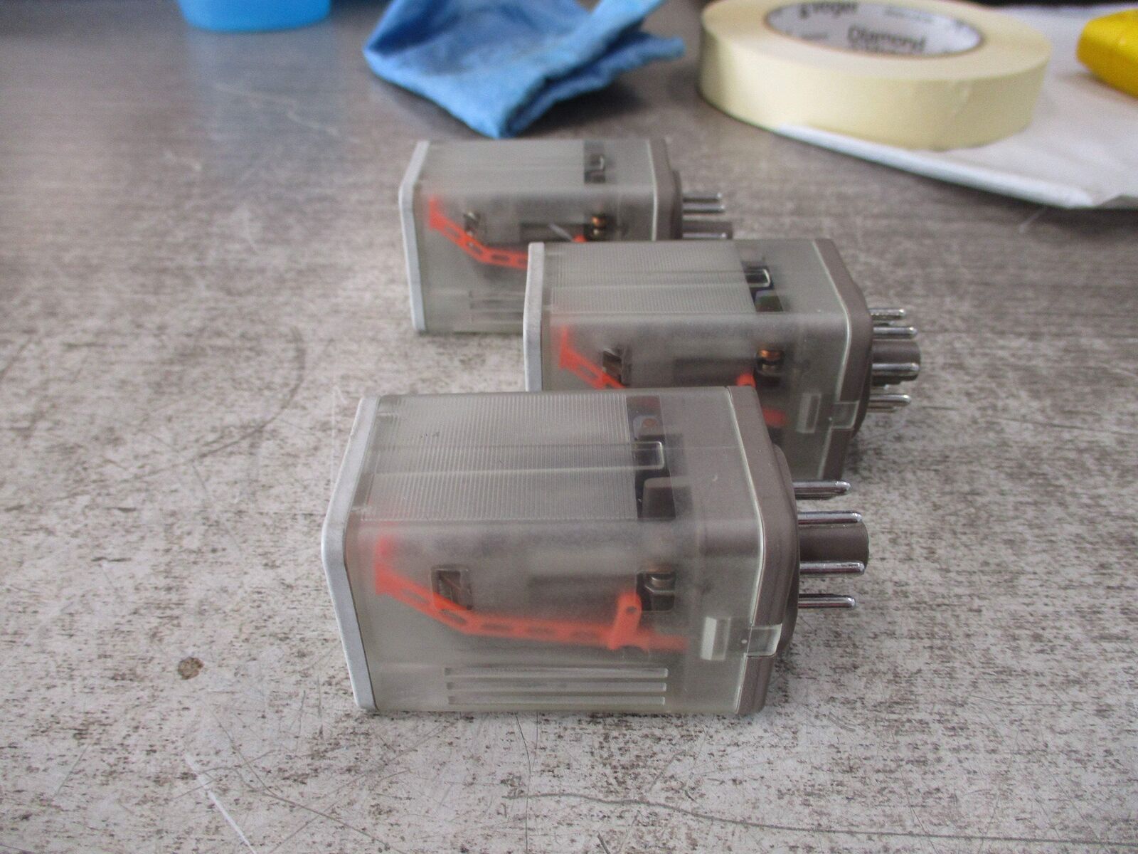 Allen-Bradley Relay 700-HA32A1 Ser. C 120V *Lot of 3* Used