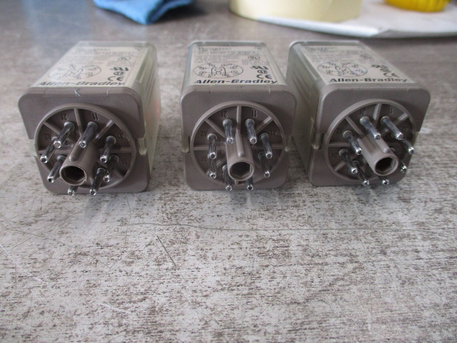 Allen-Bradley Relay 700-HA32A1 Ser. C 120V *Lot of 3* Used