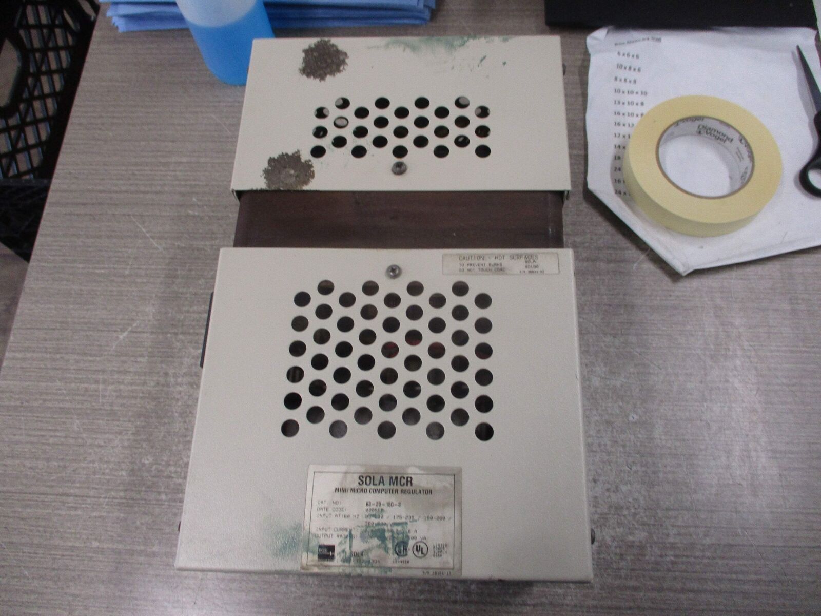 Sola MCR Mini/Micro Computer Regulator 63-23-150-8 500VA Input AT: 60Hz 95-130 /