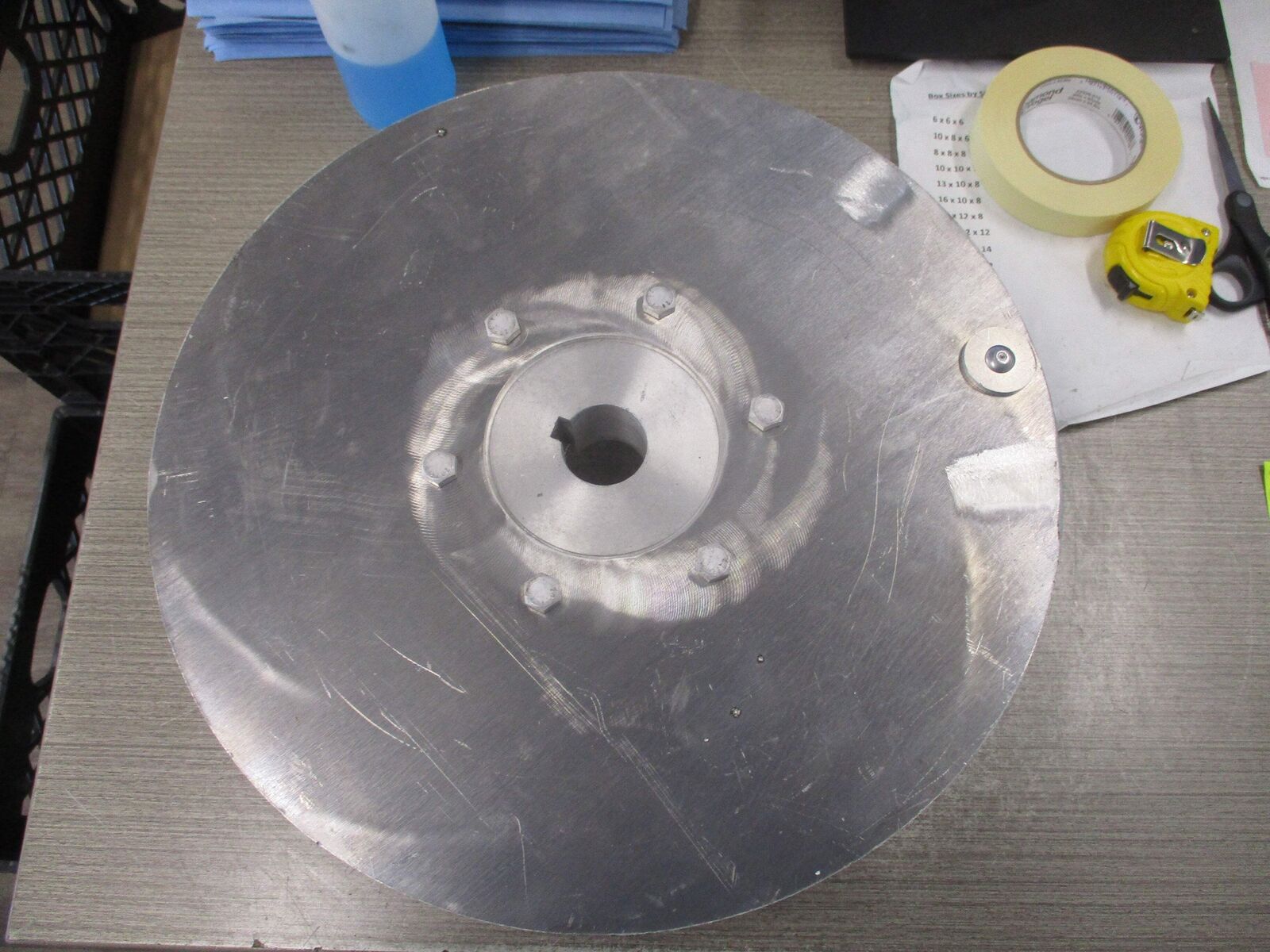 Misc. Brand Aluminum Blower Wheel 2014-13263-1 15" CCW *No Box* New Surplus