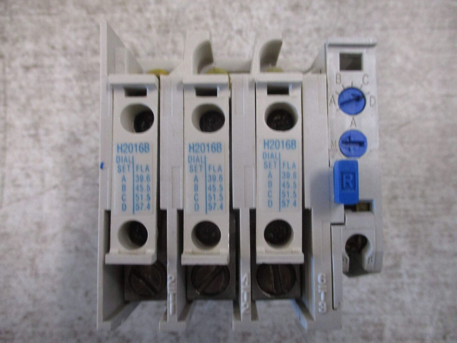 Eaton Overload Relay C306GN3 Ser. B1 H2016B Heaters Used