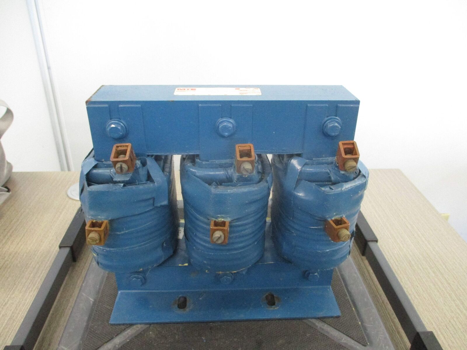 MTE 3Ph Line Reactor RL-10002 0.300mH 100A 600V 50/60Hz Used