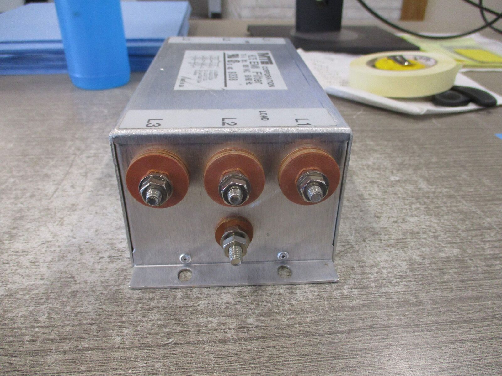 MTE EMI Filter HL75 75A 3Ph 600V 50/60Hz Used