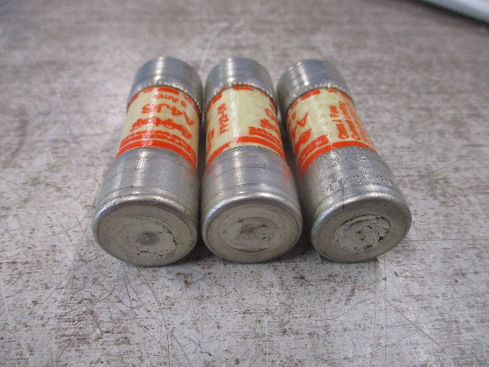 Ferraz Shawmut Amp-Trap Fuse A4J6 600V 6A *Lot of 3* Used