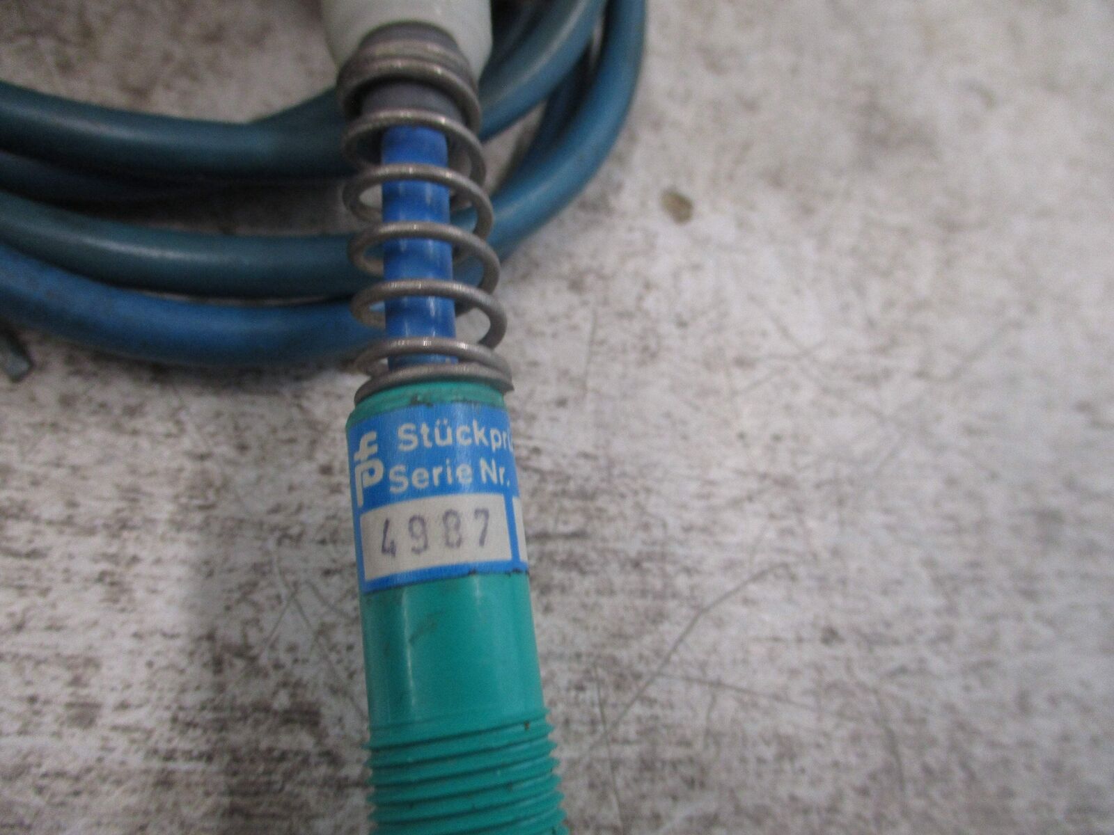 Stuckprufung Proximity Sensor 4987 Used