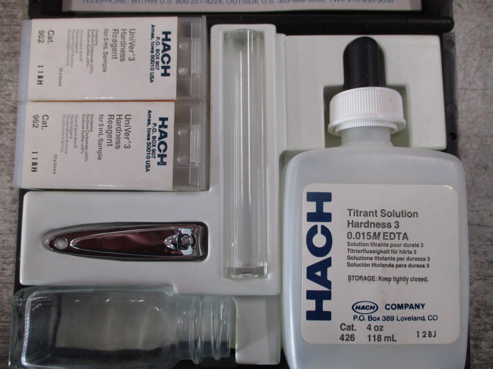 Hach Model 5-EP Hardness Test Kit 1454-00 Used