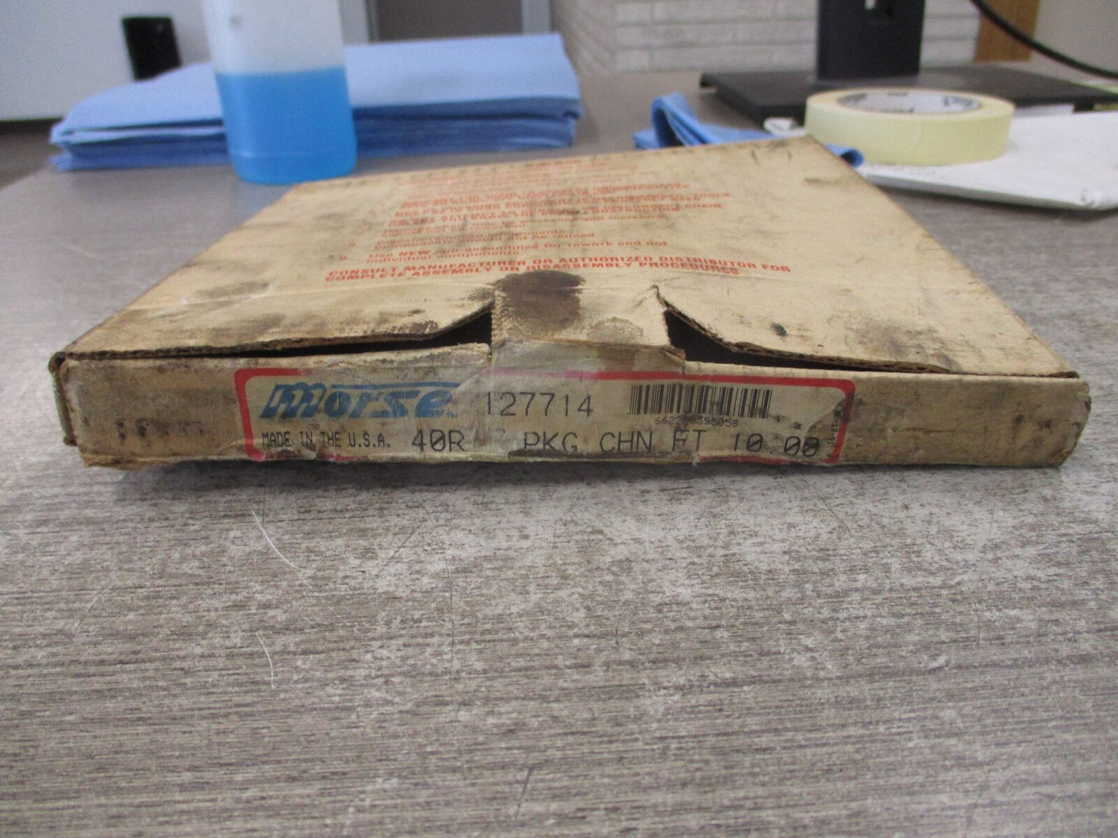 Morse Roller Chain 127714 Length: 10FT New Surplus