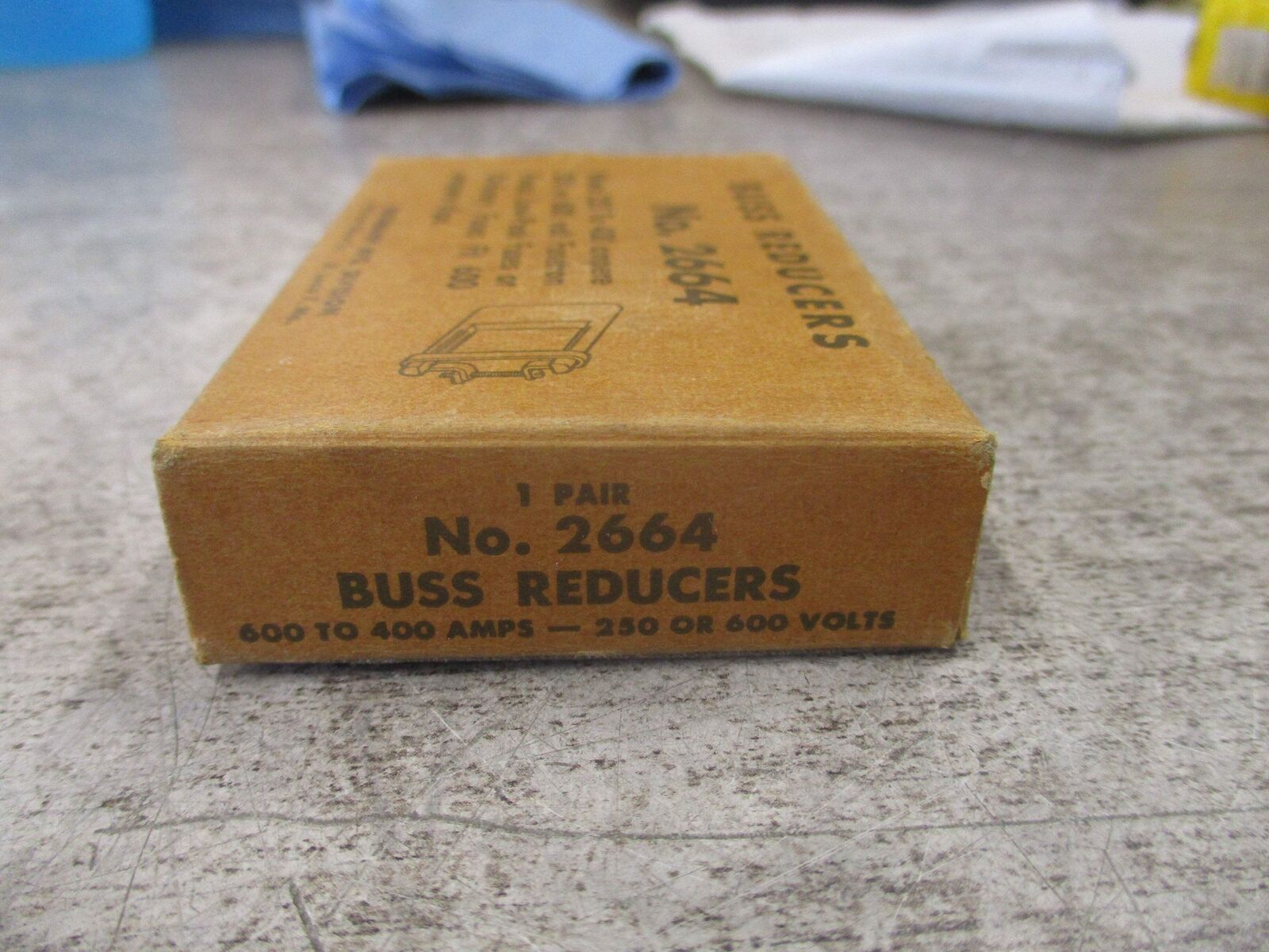 Bussmann Buss Fuse Reducers 2664 1 Pair New Surplus