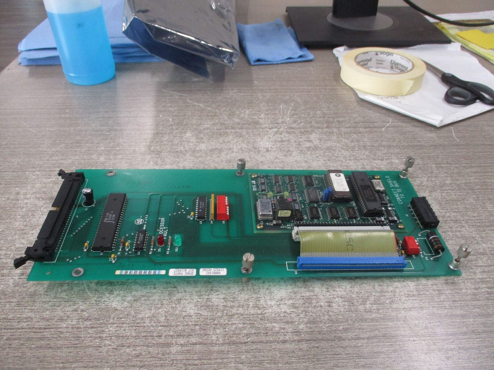 Allen-Bradley Node Adapter Board 119525 Rev. 08 Used