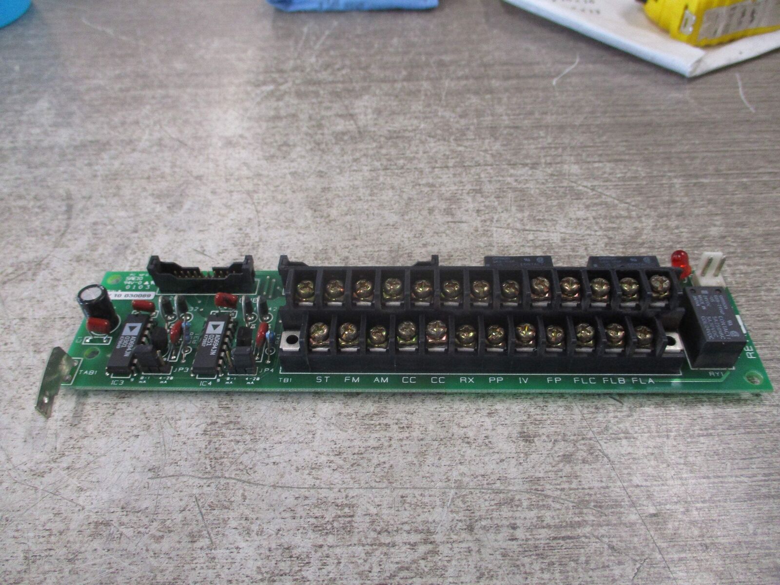 Toshiba Terminal Board 41578A Rev. J Used