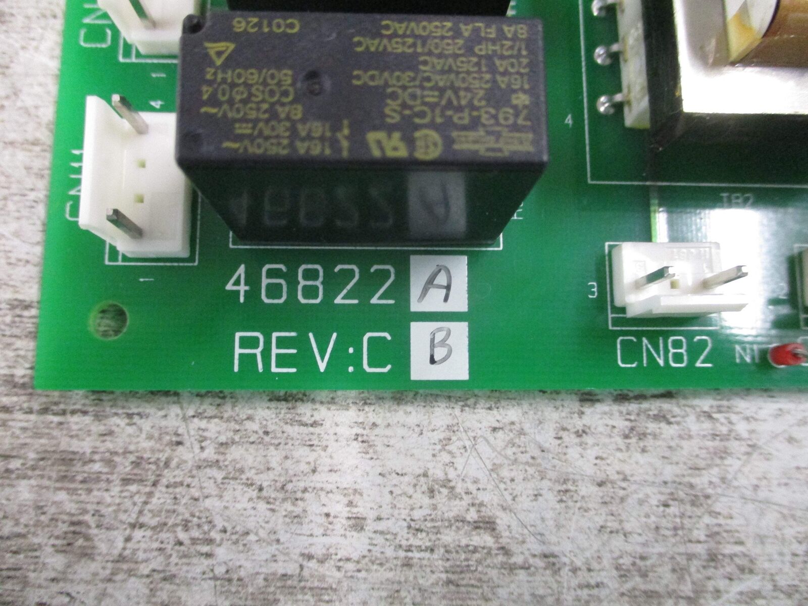 Toshiba Power Board 46822A Rev. C B Used