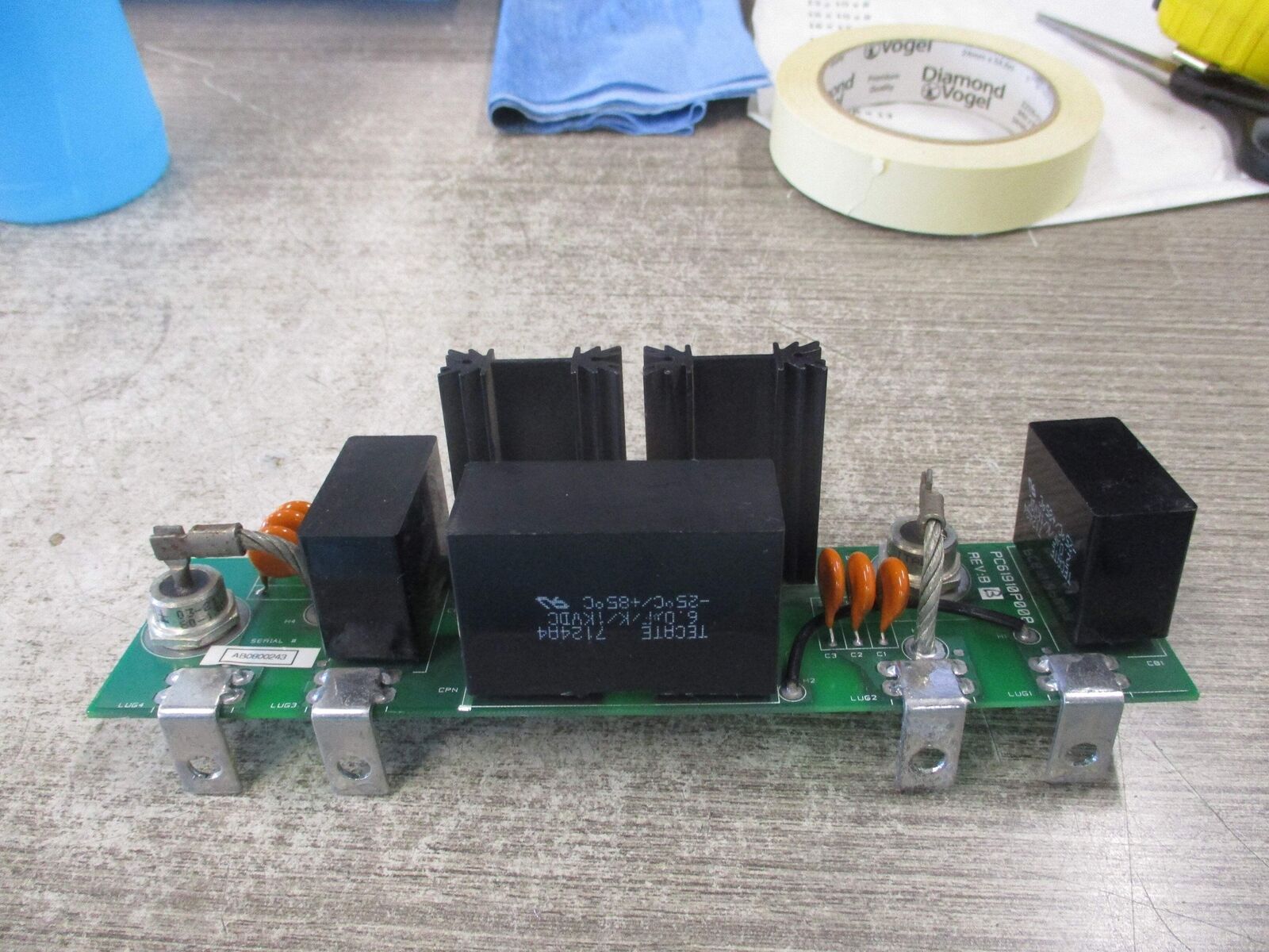 Toshiba Circuit Board PC61910P008 Rev. BB Used
