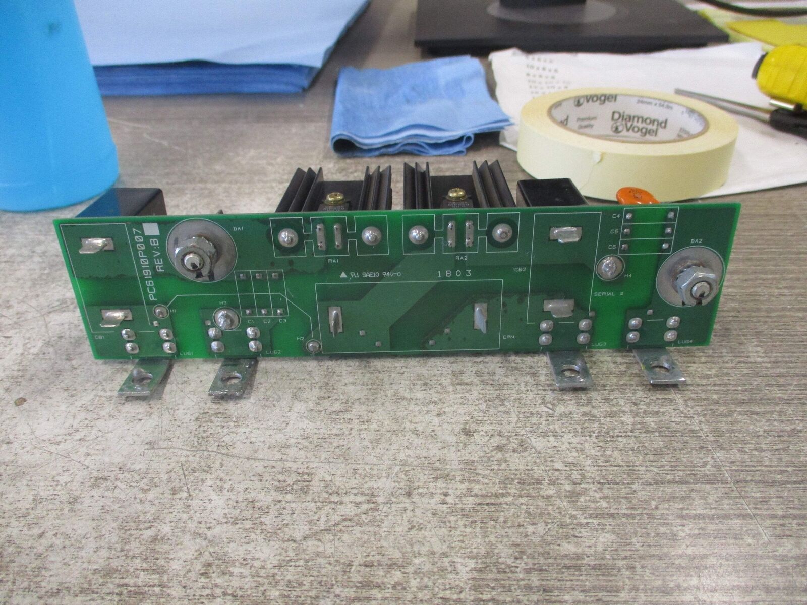 Toshiba Circuit Board PC61910P008 Rev. BB Used